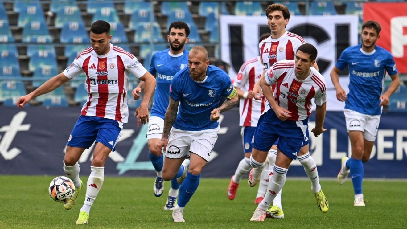 Oțelul Galați - Farul Constanța 0-0, în etapa 9 a play-out-ului din Superliga. Gazdele ratează primul loc