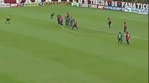 Câți jucători din Liga 1 ar fi bătut așa o lovitură liberă?** VIDEO Brazilienii l-au găsit pe „noul Rogerio Ceni!”** Gol fabulos înscris de portarul lui Guarani