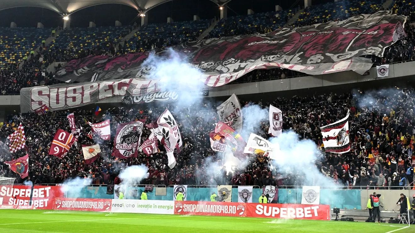 Fanii Rapidului au început deja derby-ul! Imagini de senzație de la ultimul antrenament dinaintea confruntării cu FCSB. FOTO