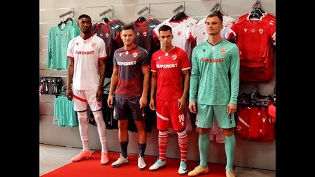 Dinamo, precum Milan, Manchester City, Borussia Dortmund sau Marseille: „câinii” revin la echipamentul în care au bifat cea mai mare performanță din istorie. EXCLUSIV