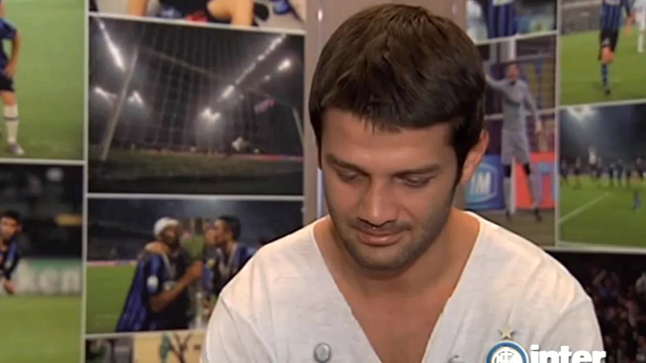 VIDEO - Chivu, în lacrimi la ultimul interviu ca jucător al lui Inter. 