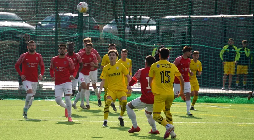 CSC Șelimbăr, învinsă de ACS Mediaș într-un amical. Pentru echipa din Liga 2 a înscris din nou unul dintre nou-veniți
