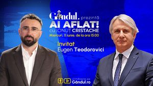 „Ai Aflat! cu Ionuț Cristache” începe miercuri, 11 iunie, de la ora 15.00, live pe Gândul. Invitat: Eugen Teodorovici