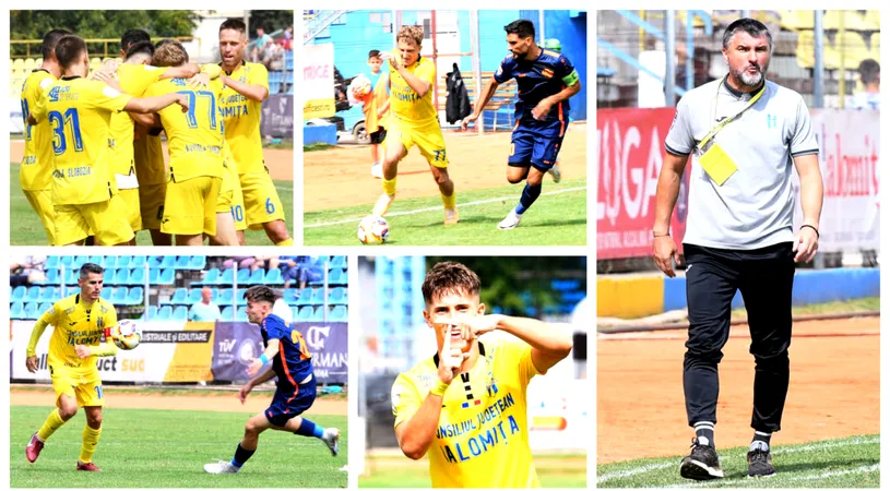 Adrian Mihalcea face treabă la Unirea Slobozia! Victorie cu Metaloglobus și podium în Liga 2: ”Am bifat un succes meritat, clar!”