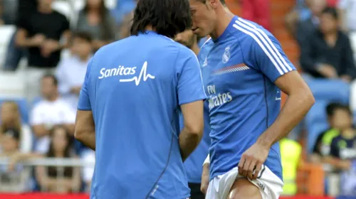 Bale s-a accidentat și a ratat debutul pe Bernabeu. Când va reveni super vedeta
