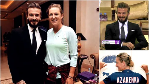 Vika Azarenka si fotbalul. După Ibrahimovic, a vrut să îl impresioneze pe Beckham: 