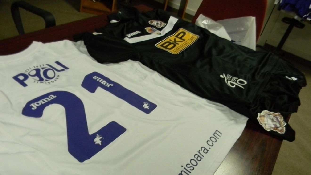 FOTO** "Poli 90"! Timișoara va juca în "B" cu un echipament aniversar