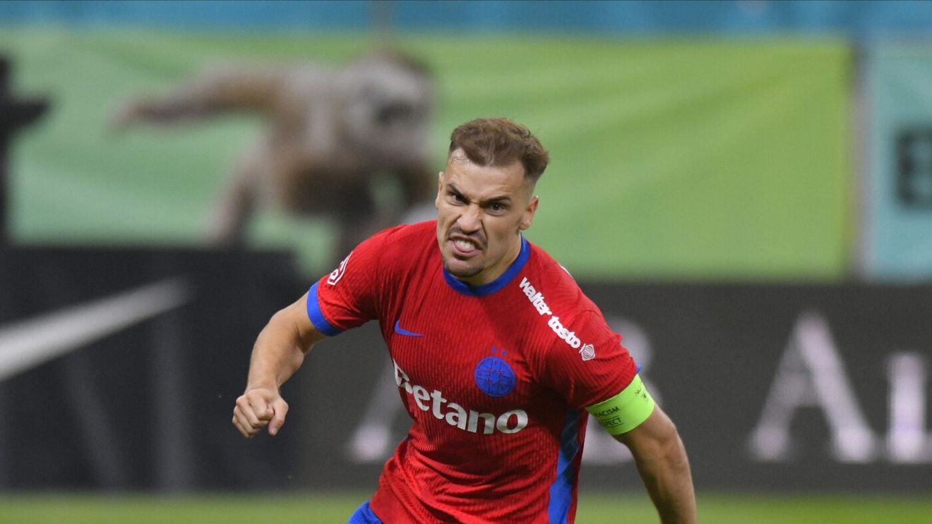 Darius Olaru, căpitanul FCSB, a ajuns la meciul 300 în Superliga! A debutat pe prima scenă acum aproape 10 ani