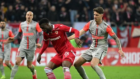 Anunțat de presa din Africa la Gaziantep, Josue Homawoo a fost urmărit de granzii Belgiei în derby-ul cu FCSB. EXCLUSIV