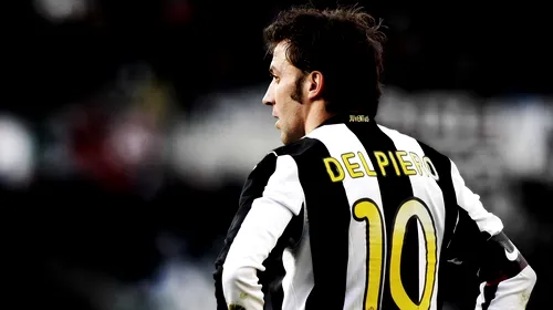 Revenire de senzație pentru „Zeul” Del Piero, la 39 de ani. Transfer magic pentru unul dintre cei mari atacanți din istorie