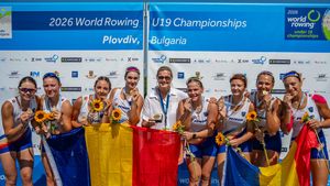 România, performanță uluitoare la canotaj! Locul 1 în clasamentul pe medalii la Campionatele Mondiale U19