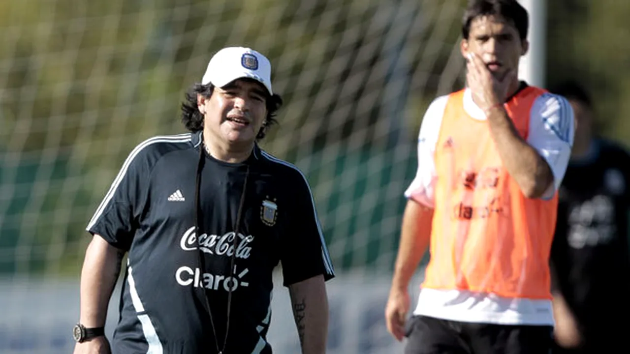 Surprizele lui Maradona! Vezi lotul Argentinei pentru Cupa Mondială!