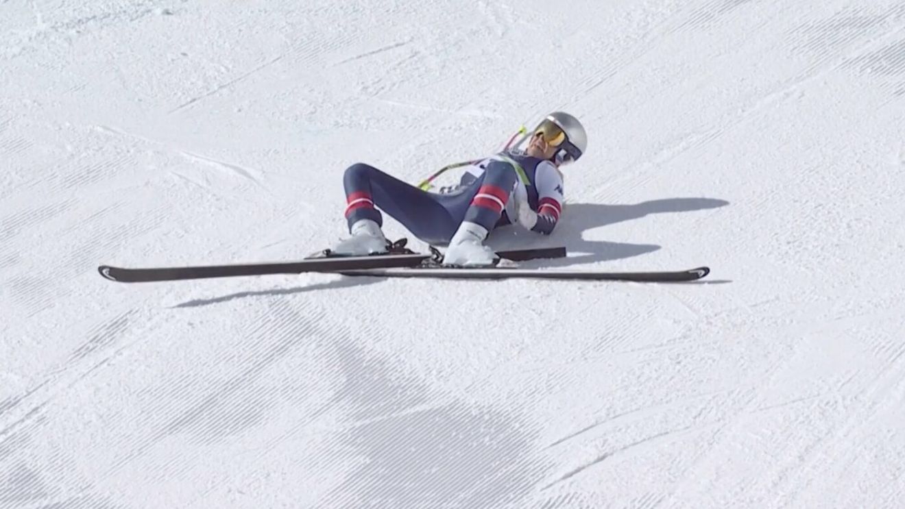 Imagini șocante de la Jocurile Olimpice! Faimoasa schioare a căzut în timpul probei