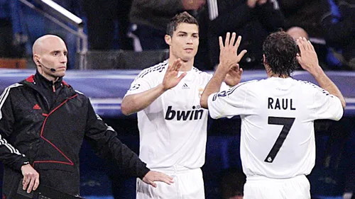 Banul bate simbolul! Tricoul legendarului Raul, cedat lui Ronaldo!