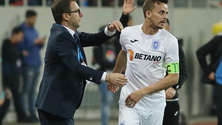 Mangia explică înfrângerea: "Sunt probleme, le vom analiza împreună". Obiectivele Craiovei pe finalul sezonului