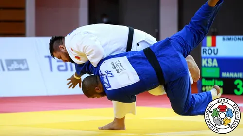 Medalie de argint pentru judoka Vlăduț Simionescu în Emiratele Arabe Unite! „Am ajuns pe locul 13 mondial, a fost complicat”