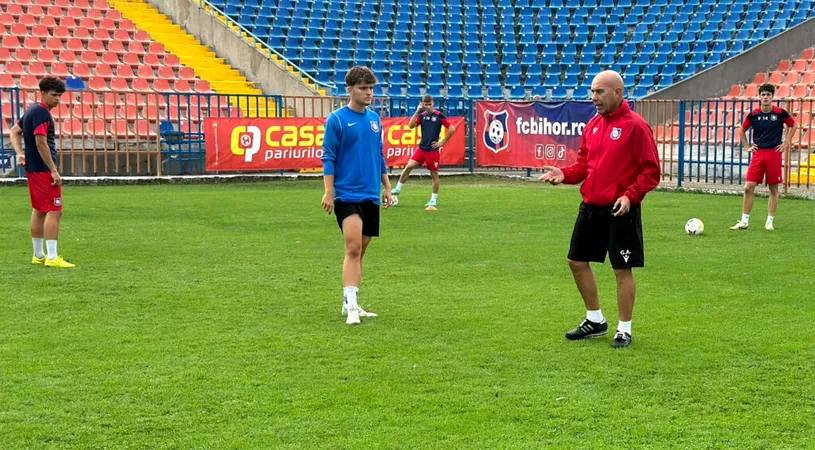 Gustavo Aragolaza își face griji în privința condițiilor de joc, înainte de CSC Dumbrăvița - FC Bihor. ”Evoluăm pe un teren care nu este ca al nostru”