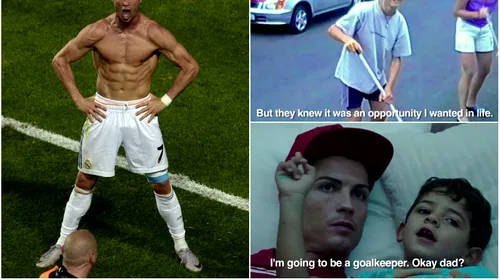 Ronaldo, filmul de Hollywood! CR7 a pubicat trailerul pe Facebook. VIDEO Imagini unice din cariera și viața portughezului