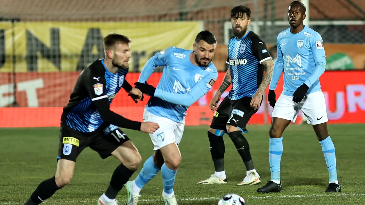 FC Voluntari - Universitatea Craiova, 3-1! Duel senzațional: Ilfovenii i-au dominat pe olteni și au întrerupt seria de victorii pentru Laurențiu Reghecampf