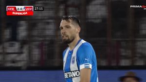 Autogolul care l-ar face invidios și pe Takayuki Seto! Valerică Găman a îngropat-o pe Universitatea Craiova în meciul cu CFR Cluj | FOTO