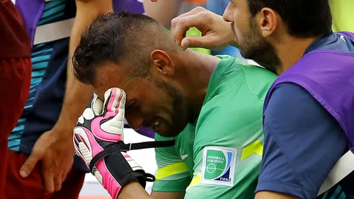 FOTO | Portugalia a părăsit Campionatul Mondial în lacrimi. Beto, fostul portar al CFR-ului, a fost cel mai afectat