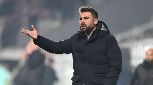 Adrian Mutu acuză ghinionul, după ce Rapid a pierdut și în Cupa României Betano, 0-2 cu Farul: „Noi voiam să le arătăm fanilor că a fost o greșeală cu FCSB…”