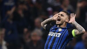 Icardi explică faza golului victoriei din meciul cu PSV: "Am avut noroc. Portarul s-a încurcat cu fundașul său și mi-a lăsat poarta goală"
