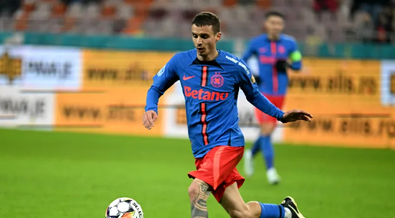 Italianul Juri Cisotti, noul favorit al tribunelor FCSB! Dovada incontestabilă de afecțiune din partea suporterilor campioanei