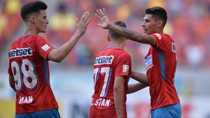 Becali are un nou favorit! Jucătorul care l-a impresionat pe patronul FCSB: "Nu dădea gol nici la antrenament, acum toată lumea e încântată"
