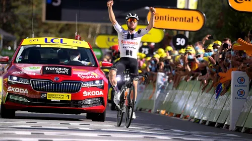 Ziua lui Marc Hirschi în Turul Franței 2020. Urmașul lui Cancellara a reușit să dea marea lovitură a carierei din a treia încercare