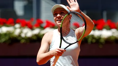 Simona Halep s-a calificat în finala turneului de la Madrid! Victorie spectaculoasă în fața Belindei Bencic și un singur pas rămas până la recâștigarea primei poziții WTA