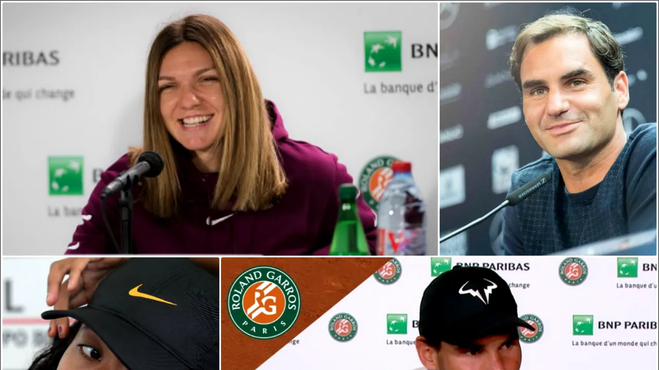 Roland Garros 2019. Cele mai amuzante 5 reacții ale jucătorilor înainte de startul competiției: 