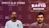„EXCLUSIV RAPID” continuă și în pauza cauzată de meciurile echipei naționale, în direct pe YouTube – ProSport, de la ora 18:00