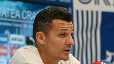Costel Gâlcă îi mai cere achiziţii lui Mihai Rotaru: „E clar că trebuie să vină un atacant". De ce are nevoie Universitatea Craiova pentru a întoarce rezultatul din tur cu Maribor