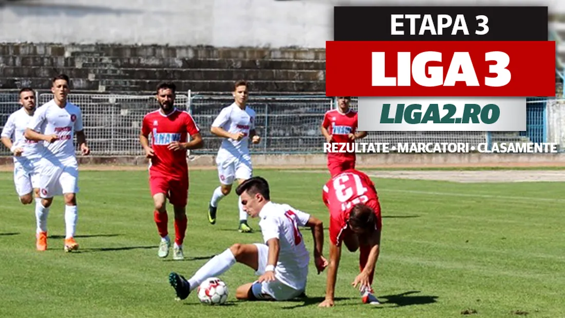 Liga 3, etapa 3 |** Foresta câștigă la scor derby-ul cu Oțelul, ACS Poli pierde din nou, Recea face scorul etapei. 