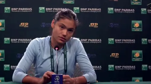 Emma Răducanu, reacție surprinzătoare după ce a luat un singur game la turneul de la Sydney: „Știți ce am făcut după meci? M-am dus direct acolo!”