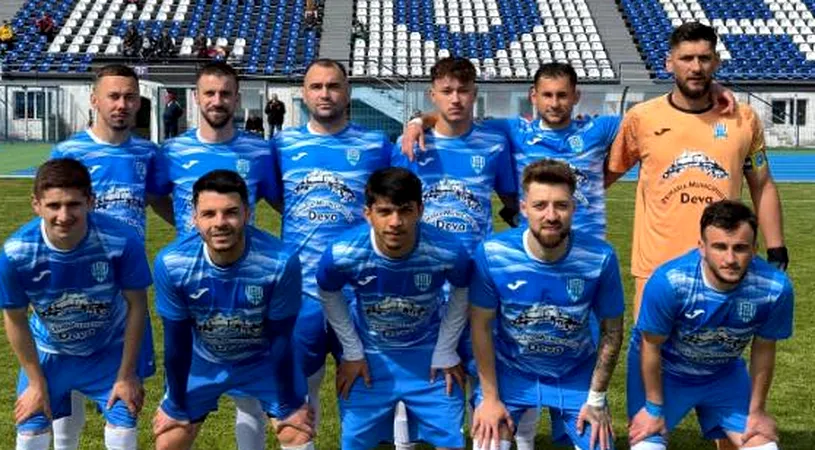CSM Deva este campioană în Liga 4 Hunedoara și așteaptă decernarea titlului în Arad