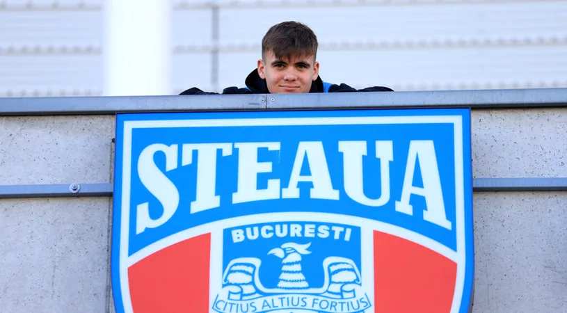 David Matei, început spectaculos în tricoul Stelei, la doar 16 ani! La debut a pasat decisiv, în al doilea meci a marcat: ”Cu o seară înainte de joc am visat că voi înscrie” | INTERVIU