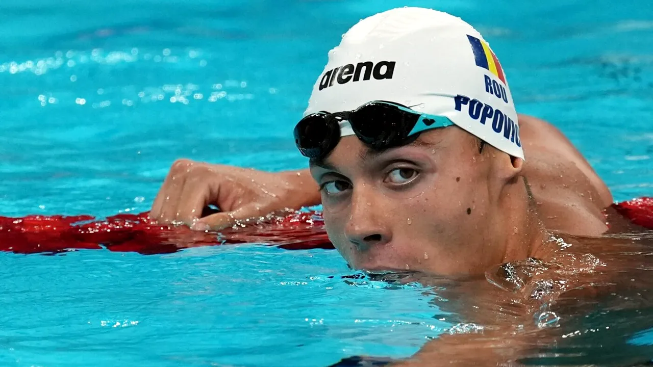 Suma infimă pe care David Popovici o va primi pentru medaliile de la Europenele U23. Câți bani va lua de la statul român în plină austeritate