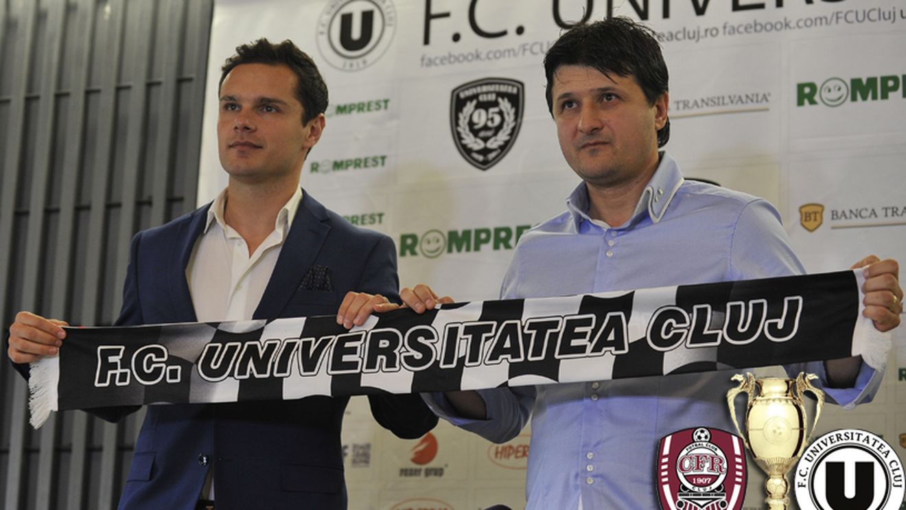 INTERVIU | Falub: "Timpul vorbelor a trecut. E timpul faptelor". Antrenorul a semnat contractual cu "U" Cluj fără să-l citească