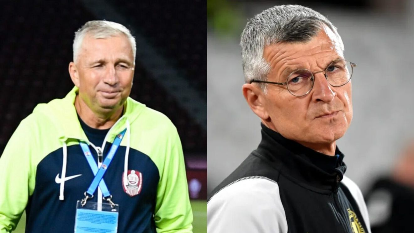Derby-ul Clujului. Petrescu e îngrijorat: "Era mai bine să se amâne acest meci". Sabău nu cade în plasa "Bursucului": "Au un lot pregătit. Trebuie să fim bărbați"