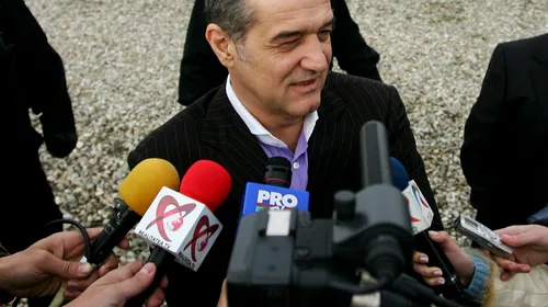 Becali: „Nu am nicio grija la acest meci”