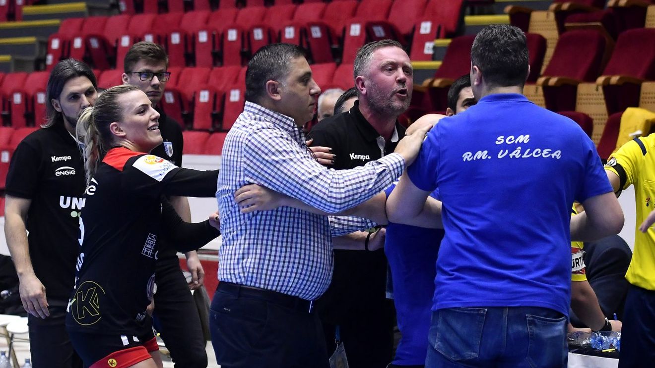 Cine a început bătaia dintre Per Johansson și Florentin Pera la meciul CSM București – SCM Rm. Vâlcea și de ce! Reacții dure din parte celor doi antrenori