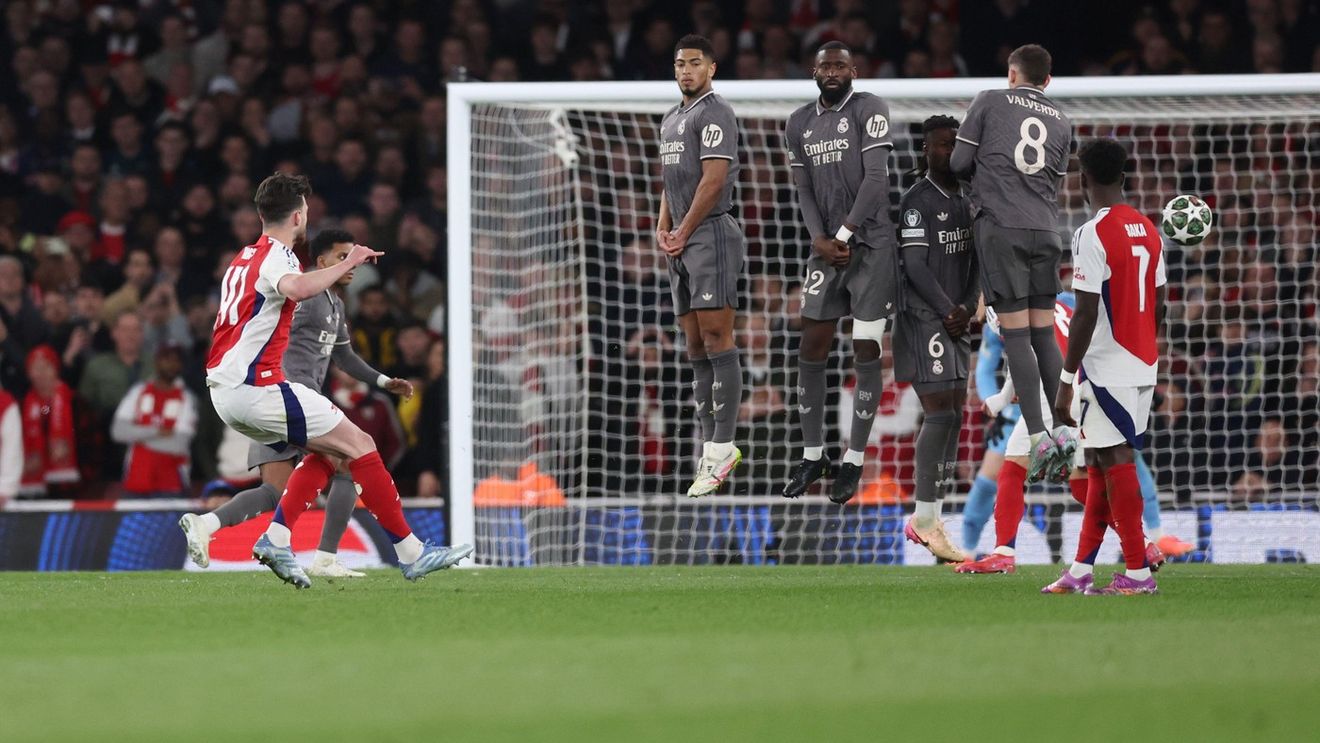 Arsenal - Real Madrid 3-0 și Bayern - Inter 1-2, în sferturile de finală ale Ligii Campionilor. Declan Rice și Mikel Merino răpun „galacticii”