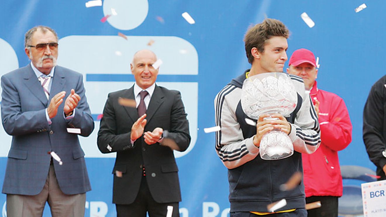 Gilles Simon, primul dublu campion la Open România
