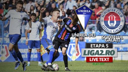 SC Oţelul câștigă cu emoții la Unirea Dej, într-un meci în care a înscris rapid, și se apropie la un punct de Poli Iași