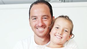 Joacă pentru națională cu inima din tribune!** Cel mai rapid înotător e într-o cursă continuă pentru victorii și pentru fetița sa