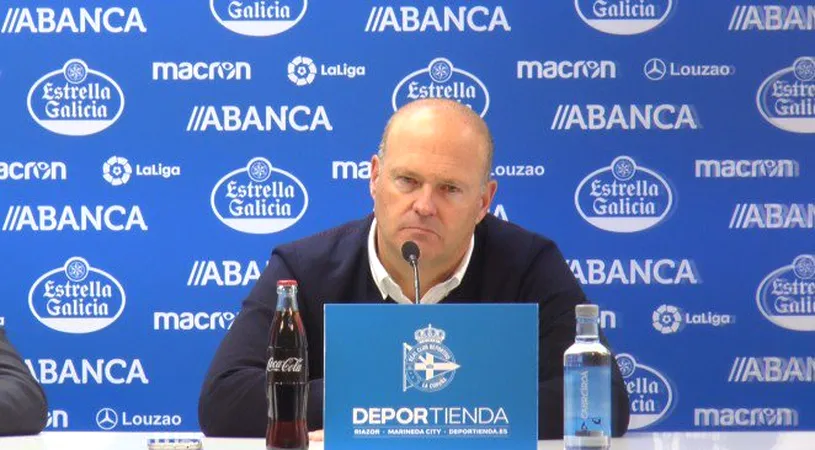 Andone și Pantilimon au rămas fără antrenor. Pepe Mel, OUT de la Deportivo