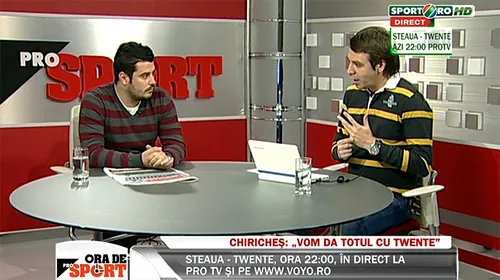 LIVE VIDEO „Ora de ProSport”, cu Costin Ștucan