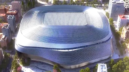 Real Madrid a împrumutat 575 de milioane de euro ca să-și renoveze stadionul. Clipul video în care fanii pot admira cum va arăta noua „bijuterie”| VIDEO